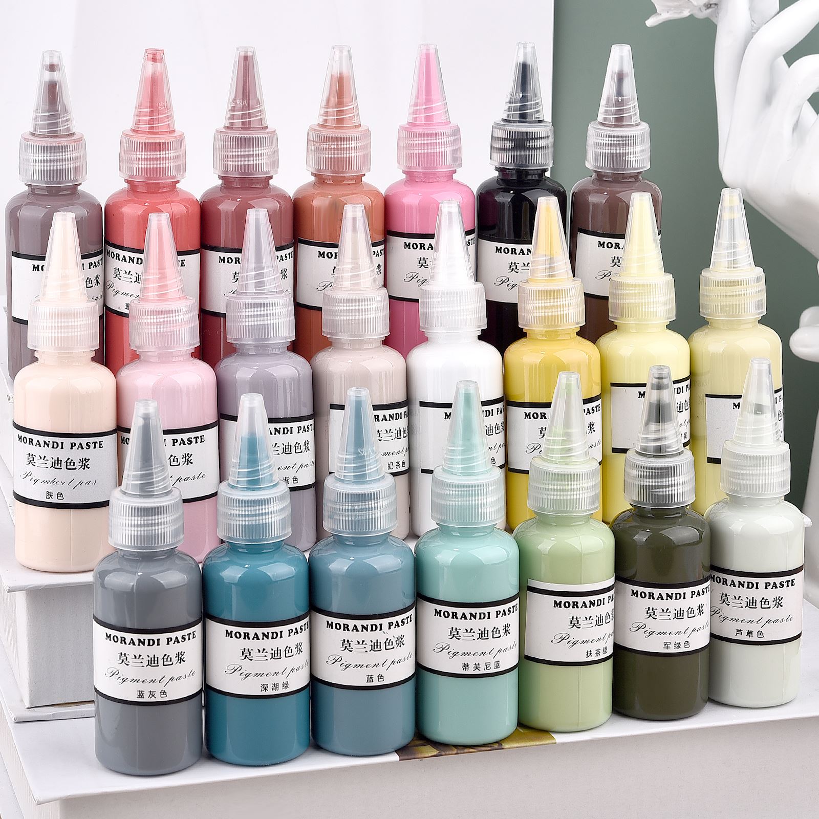 Resin Dye Alcohol - Morandi warna pigmen Resin cair Resin