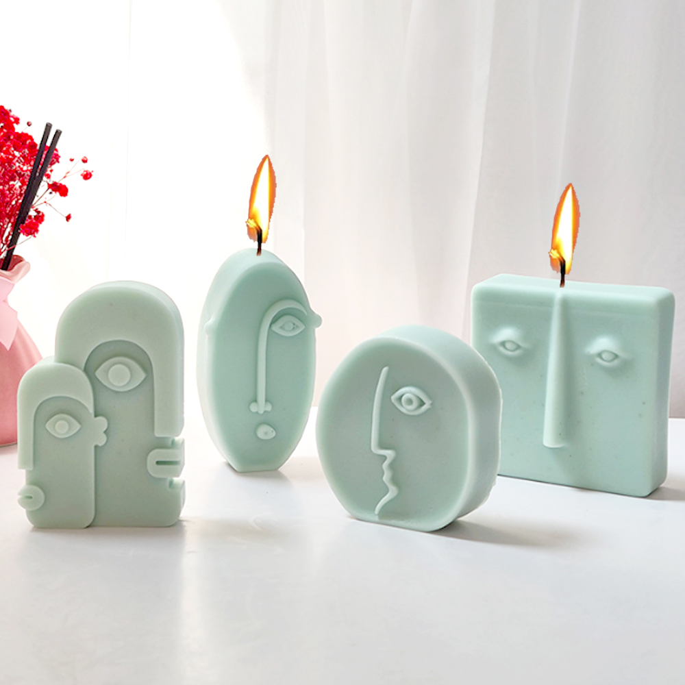 Resin Craft Ideas - Desain Nordic Cetakan Lilin Silikon Buatan