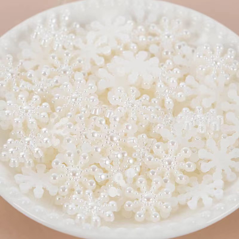 Resin Craft Ideas - Buatan tangan 100 buah kepingan salju