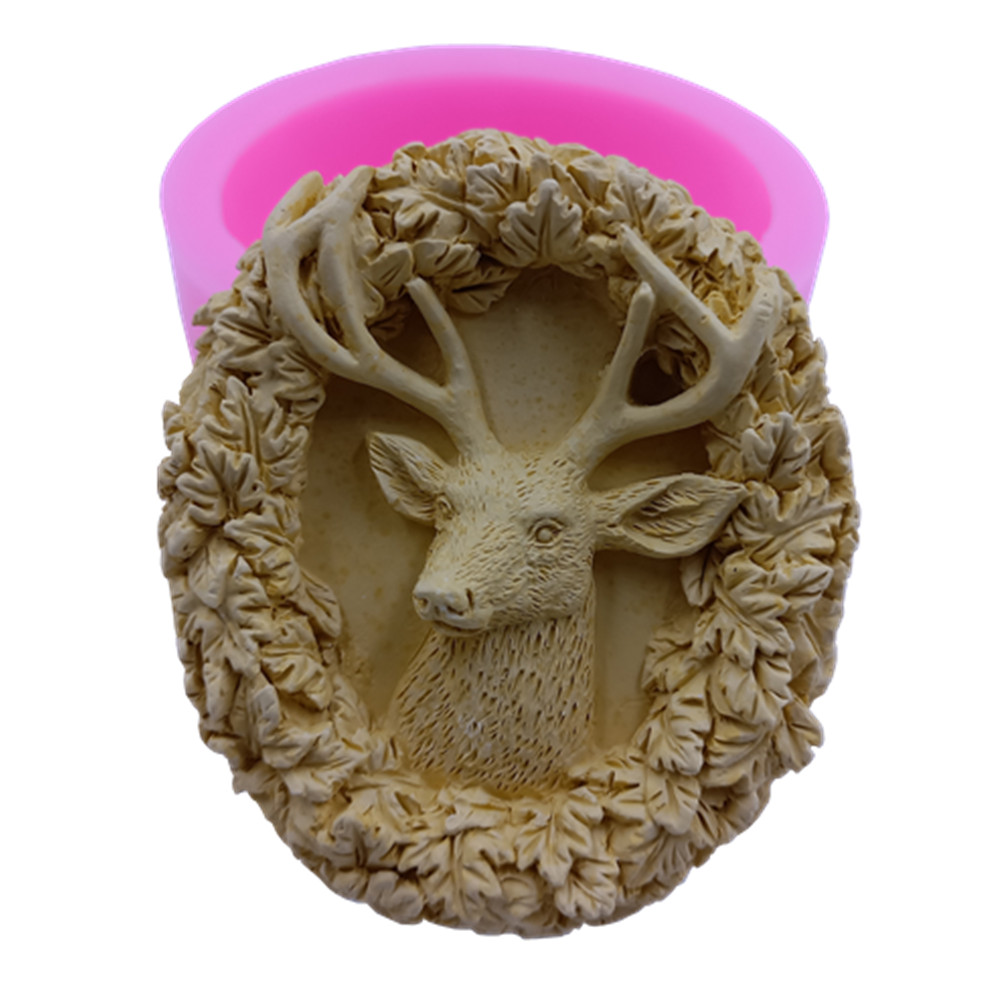 Resin Craft Ideas - Rusa Desain Sabun Cetakan Silikon untuk