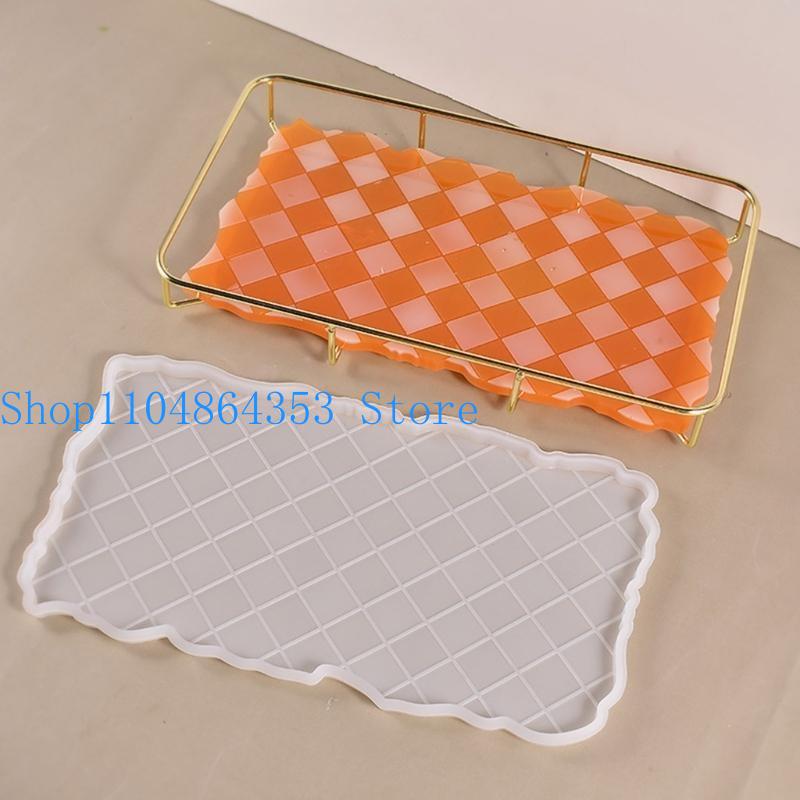 Serving Tray Mold - 652F Cetakan Pengecoran Resin Epoksi Baki