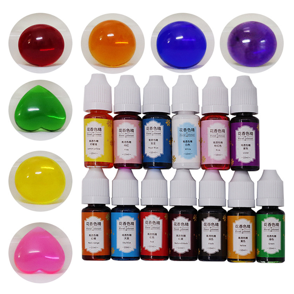 Flower Preservation Resin - 13 Warna Epoksi Resin Pigmen DIY