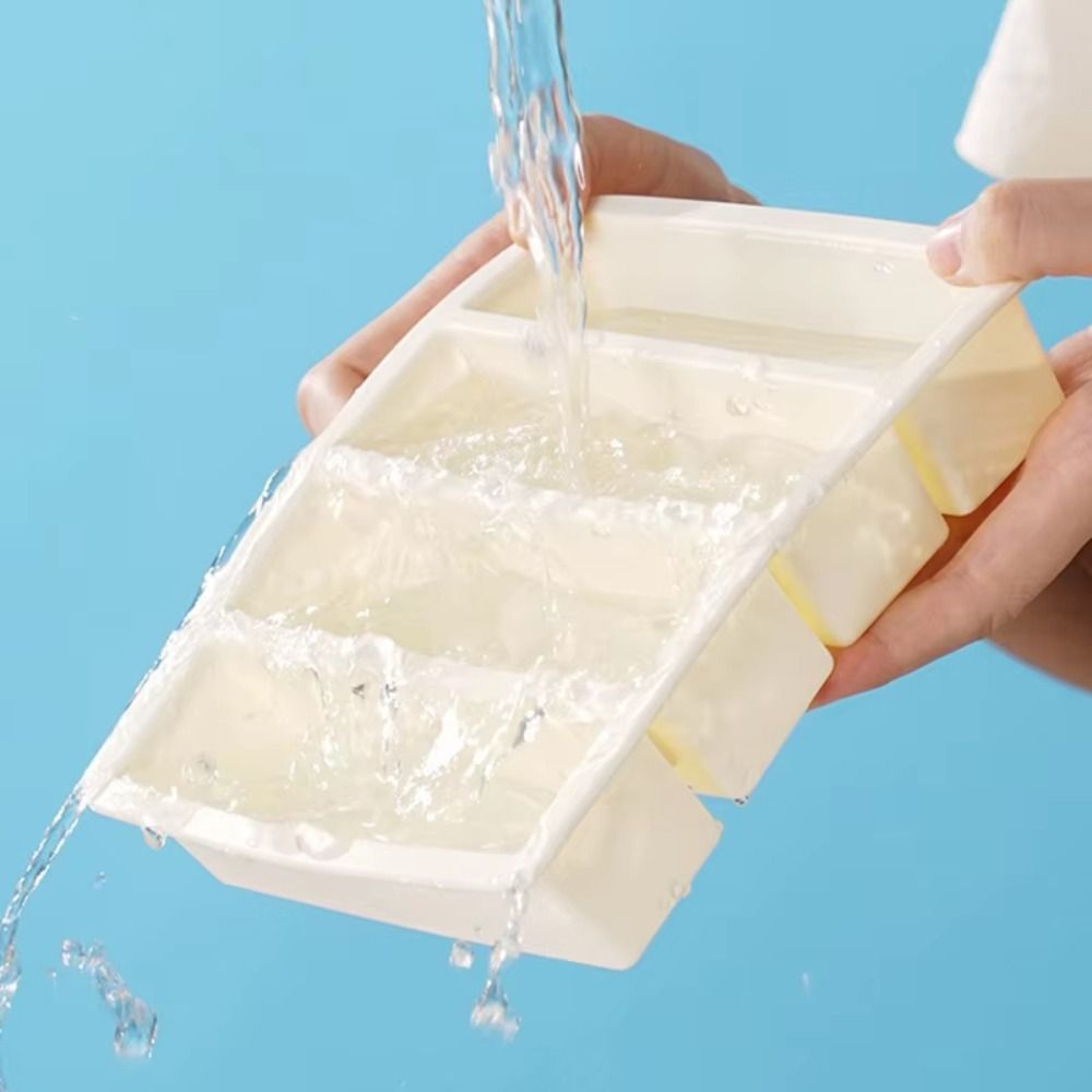 Cetakan Es Silikon 4 Kotak Bes - Serving Tray Mold ulasan dan harga