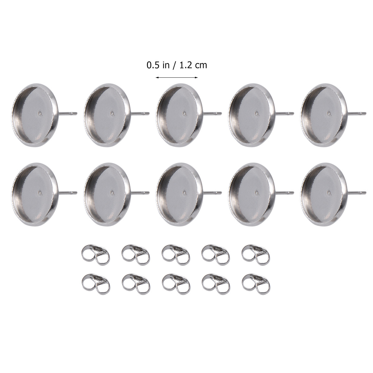 80 buah bingkai anting-anting  - Bezels Set Pendant ulasan dan harga