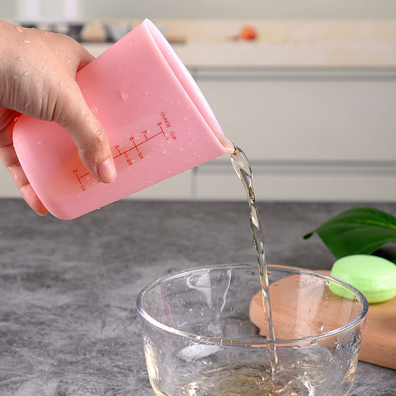 JCD gelas ukur silikon skala g - Mixing Cup Silicone ulasan dan harga