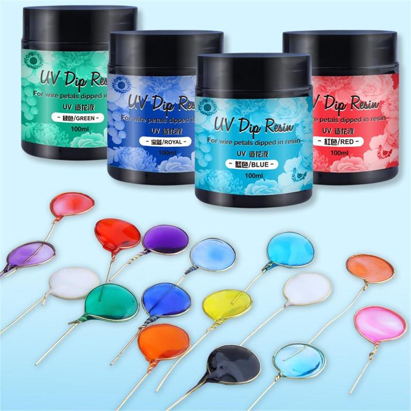 100ml UV DIP lem Resin untuk k - Flower Preservation Resin ulasan dan harga