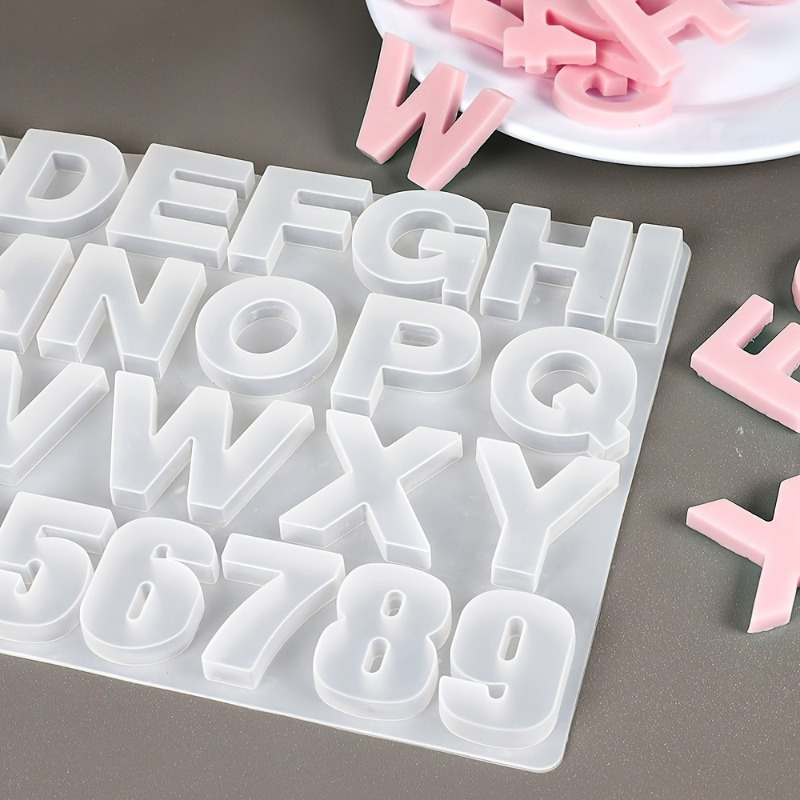 Cetakan Silikon Huruf A Sampai - Serving Tray Mold ulasan dan harga