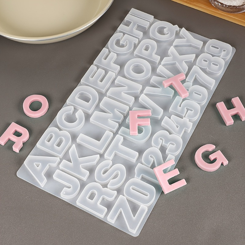 Cetakan Silikon Huruf A Sampai - Serving Tray Mold ulasan dan harga