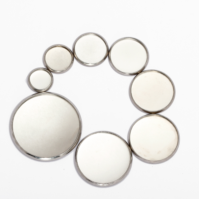 20 Pcs Stainless Steel Round P - Bezels Set Pendant ulasan dan harga