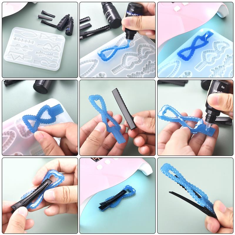 Lem UV warna 10g lem Resin epo - Epoxy Uv Resin Kit ulasan dan harga