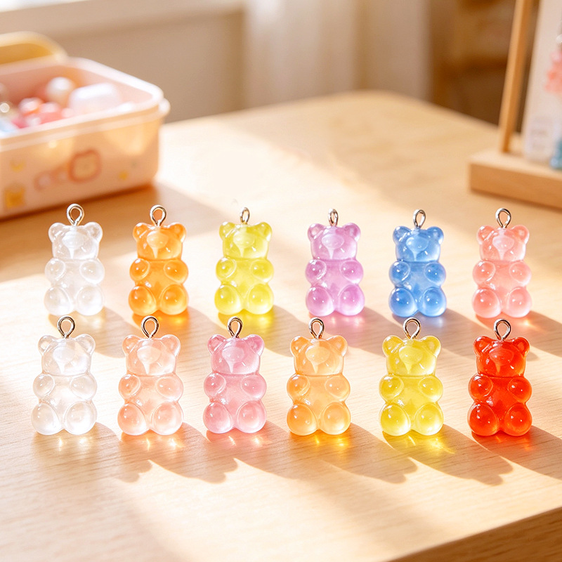 10 buah hiasan berbentuk berua - Resin Crafts Diy ulasan dan harga