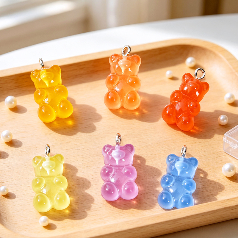 10 buah hiasan berbentuk berua - Resin Crafts Diy ulasan dan harga